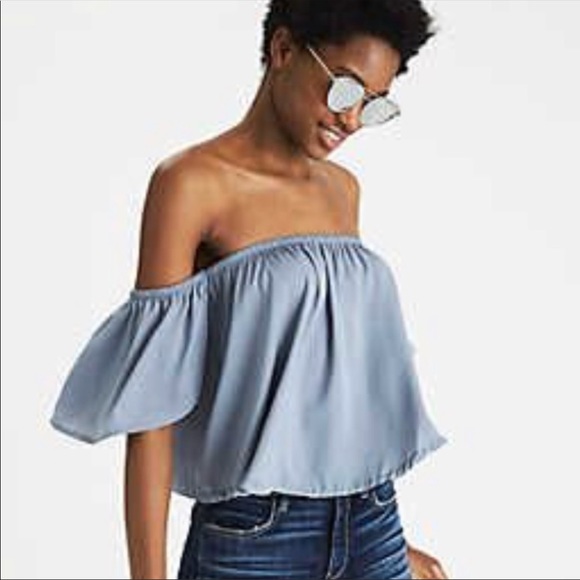 American Eagle Outfitters Tops - NEW AEO Off the Shoulder Top